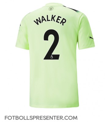 Manchester City Kyle Walker #2 Tredje Matchtröja 2022-23 Kortärmad